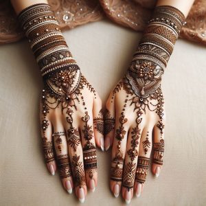 Cuff Bracelet Mehndi