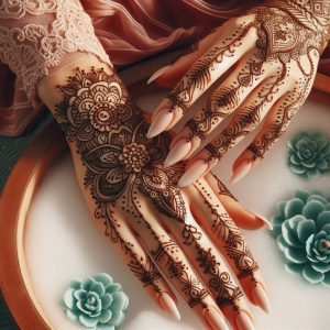 Delicate Mehndi Lace