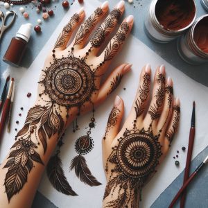 Dreamcatcher Mehndi Magic