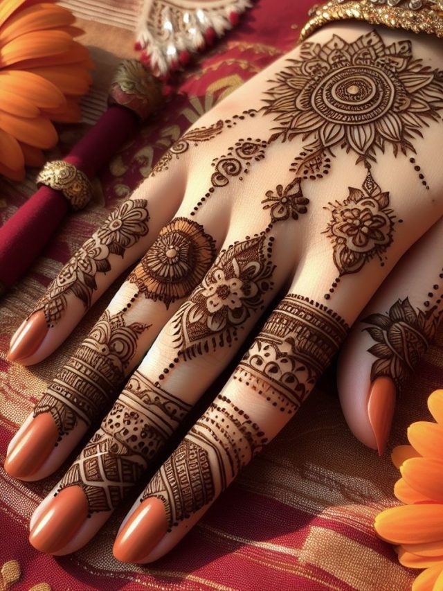 finger mehndi designs