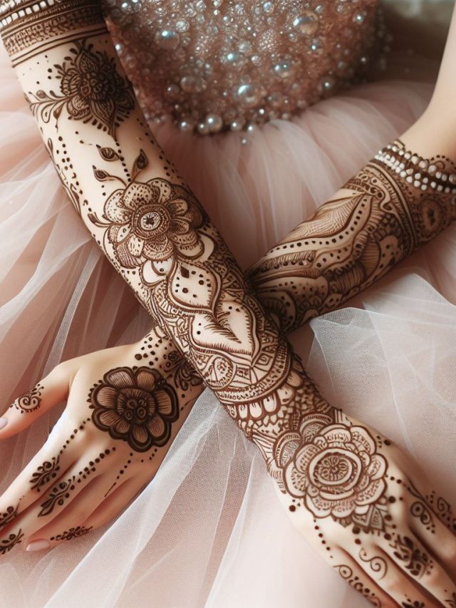 mehndi designs arm