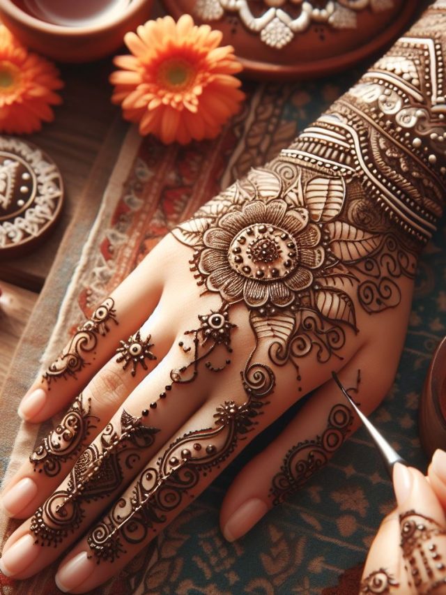 simple mehndi designs for beginners