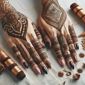 Classic Henna Stripes