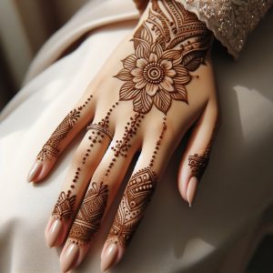 Mehndi Elegance in Simplicity