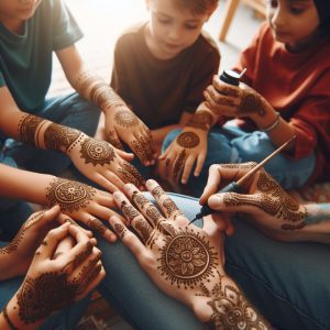 Mehndi Moments with Friends