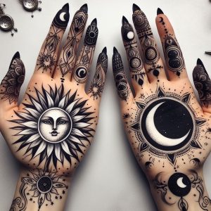 Mesmerizing Sun and Moon Designs