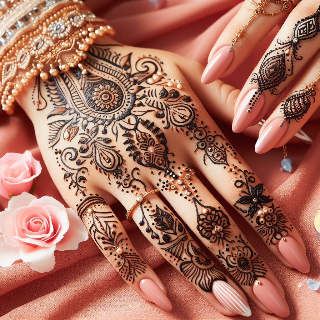 arabic mehndi designs easy