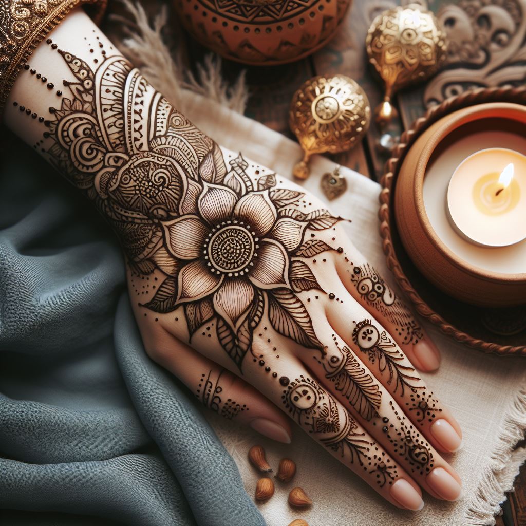 arabic mehndi designs simple