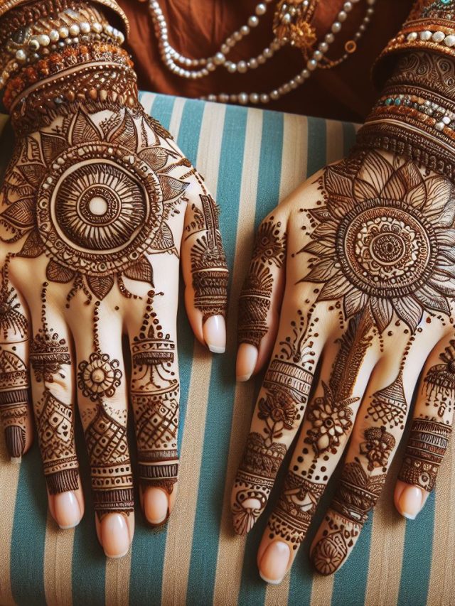 Indian Mehndi Designs Easy Full Hand Front Hand