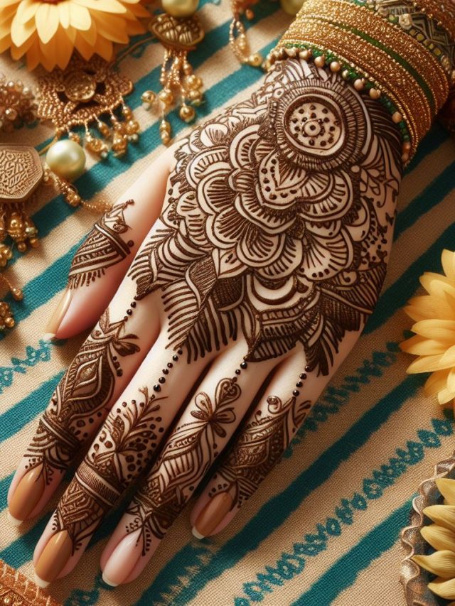 arabic mehndi designs for beginners