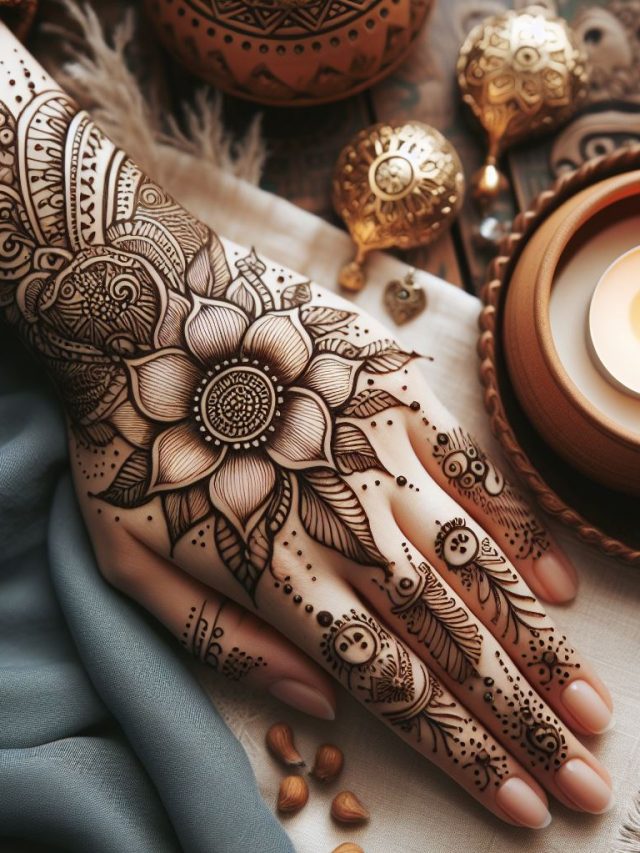 arabic mehndi designs simple