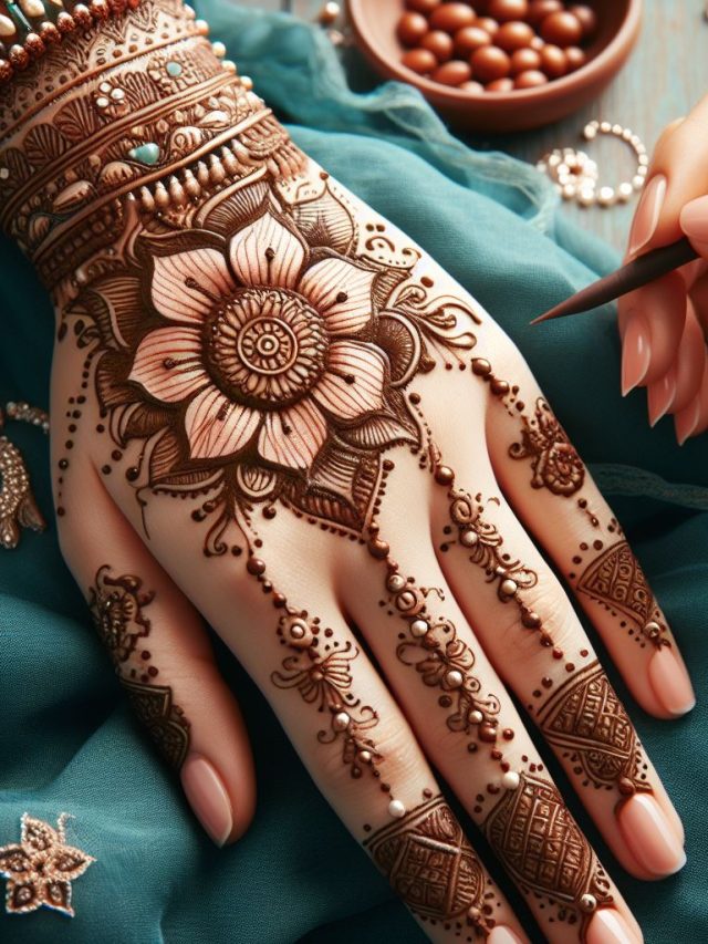 indian mehndi designs simple and beautiful