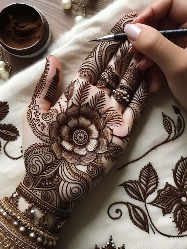 mehndi designs easy and beautiful