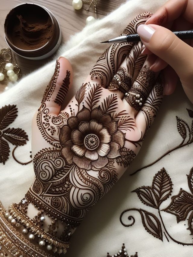 mehndi designs easy and beautiful