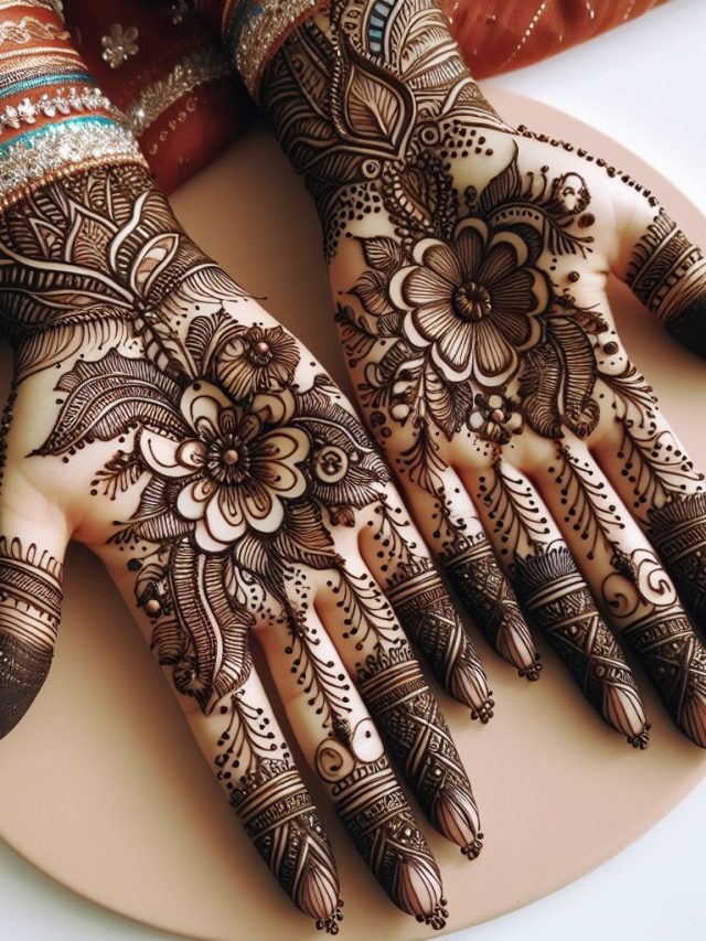 mehndi designs easy full hand