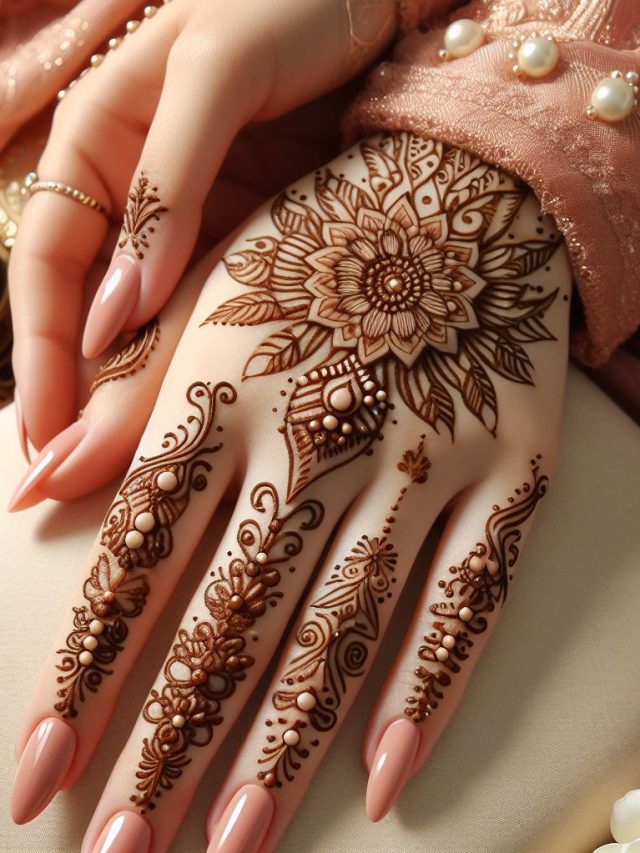 simple arabic mehndi designs for hands