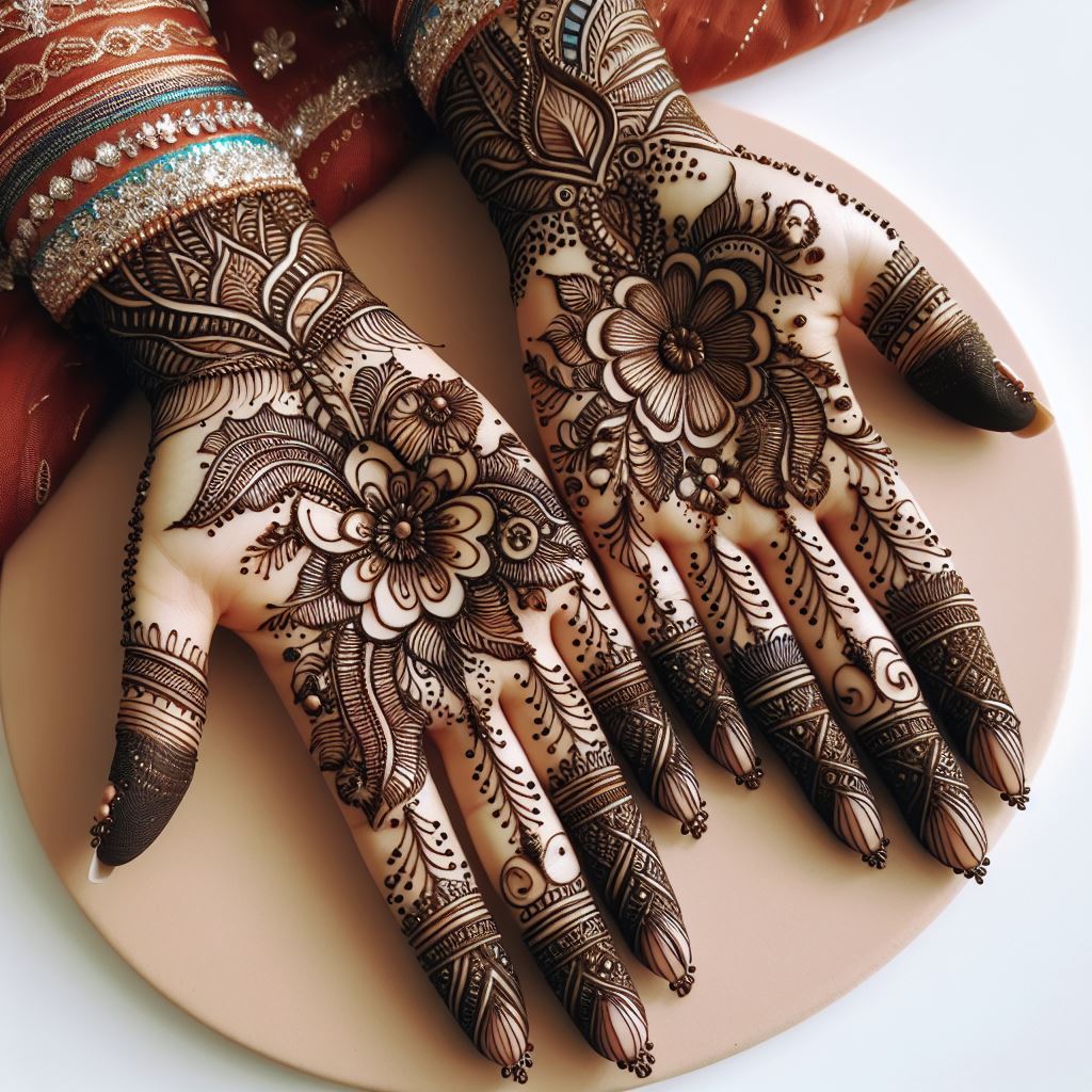 19+ Mehndi Designs Easy Full Hand