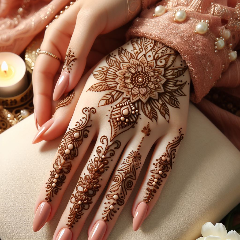 simple arabic mehndi designs for hands