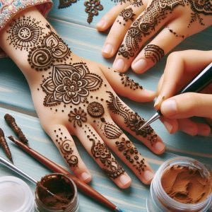 Arabic Mehndi Designs for Kids