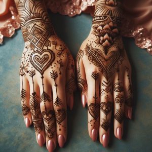 Arabic Mehndi Designs with Moroccan Influence