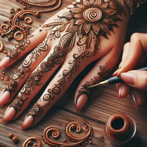 Arabic Mehndi Designs with Tribal Influences