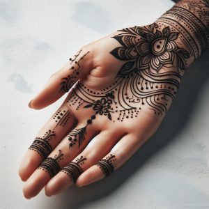 Indian Mehndi Designs with Minimalist Touch