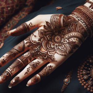 Indian Mehndi Designs with Modern Artistry