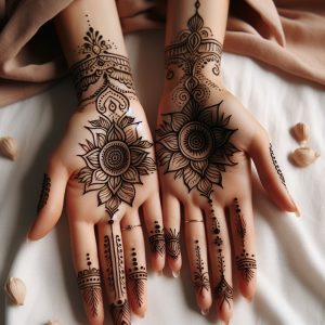 Indian Mehndi Designs with Modern Minimalism