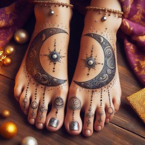 Mystical Crescent Moons