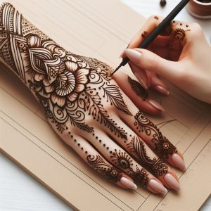 Simple Arabic Mehndi Designs for Beginners